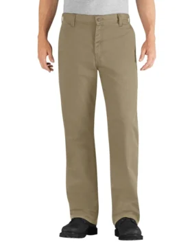Pantalon en sergé coupe décontractée ignifuge