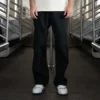 Pantalon en toile de coton à coupe décontractée de Jake Hayes Pantalon en toile de coton à coupe décontractée de Jake Hayes