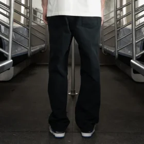 Pantalon en toile de coton à coupe décontractée de Jake Hayes