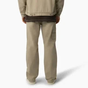 pantalon en toile de coton double knee coupe dcontracte et coutures contrastes 2 280x280 - Pantalon en toile de coton Double Knee, coupe d&eacute;contract&eacute;e et coutures contrast&eacute;es