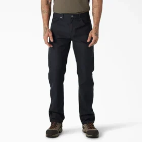 Pantalon en toile de coton Flex à coupe classique
