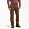 Pantalon en toile de coton Flex à coupe classique et genoux Double Knee Pantalon en toile de coton Flex à coupe classique et genoux Double Knee