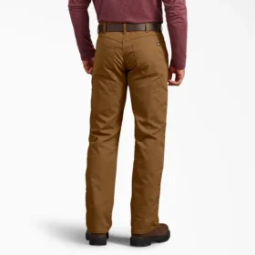 Pantalon en toile de coton Flex à coupe classique et genoux Double Knee