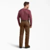 Pantalon en toile de coton Flex à coupe classique et genoux Double Knee Pantalon en toile de coton Flex à coupe classique et genoux Double Knee