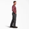 Pantalon en toile de coton Flex à coupe classique et genoux Double Knee Pantalon en toile de coton Flex à coupe classique et genoux Double Knee
