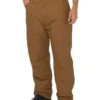 Pantalon en toile de coton isolé, coupe ample et jambes droites, ignifuge Pantalon en toile de coton isolé, coupe ample et jambes droites, ignifuge