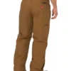 Pantalon en toile de coton isolé, coupe ample et jambes droites, ignifuge Pantalon en toile de coton isolé, coupe ample et jambes droites, ignifuge