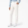 Pantalon en toile de coton pour femme, coupe classique Pantalon en toile de coton pour femme, coupe classique