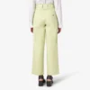 Pantalon en toile de coton pour femme, coupe classique