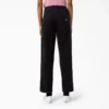 Pantalon en toile de coton pour femme, coupe classique