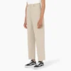 Pantalon en toile de coton pour femme, coupe classique