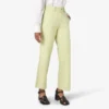Pantalon en toile de coton pour femme, coupe classique