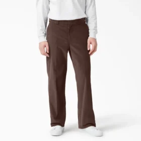Pantalon en velours côtelé coupe classique