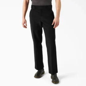 Pantalon en velours côtelé coupe classique