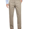 Pantalon kaki à coupe droite et jambes fuselées Pantalon kaki à coupe droite et jambes fuselées