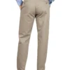 Pantalon kaki à coupe droite et jambes fuselées Pantalon kaki à coupe droite et jambes fuselées