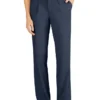 Pantalon pour femme à coupe décontractée, jambes droites et plis sur le devant Pantalon pour femme à coupe décontractée, jambes droites et plis sur le devant