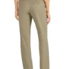 Pantalon pour femme à coupe décontractée, jambes droites et plis sur le devant