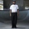 Pantalon Ronnie Sandoval à coupe ample et Double Knee