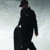 Pantalon Ronnie Sandoval à coupe ample et Double Knee