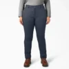 Pantalon slim taille moyenne pour femmes grandes tailles