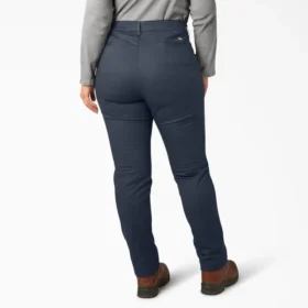 Pantalon slim taille moyenne pour femmes grandes tailles