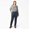 Pantalon slim taille moyenne pour femmes grandes tailles