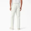 Pantalons de charpentier en toile de coton délavée à la pierre, coupe décontractée