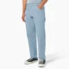 Pantalons de charpentier en toile de coton délavée à la pierre, coupe décontractée