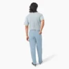 Pantalons de charpentier en toile de coton délavée à la pierre, coupe décontractée
