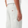 Pantalons de charpentier en toile de coton délavée à la pierre, coupe décontractée