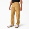 Pantalons de charpentier en toile de coton usée