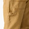 Pantalons de charpentier en toile de coton usée