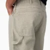Pantalons de charpentier en toile de coton usée
