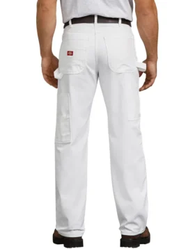 Pantalons de peintre haut de gamme en mélange de polyester, coupe décontractée et jambes droites