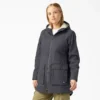 Parka en toile de coton pour femme