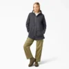 Parka en toile de coton pour femme