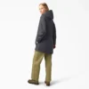 Parka en toile de coton pour femme