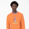Pull en maille gaufrée brodé Brain Dead