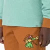 Pull en maille gaufrée brodé Brain Dead