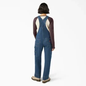 Salopette à bretelles coupe décontractée pour femme