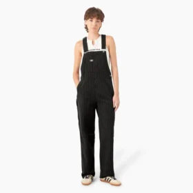 Salopette à bretelles Pinstripe Service pour femme Salopette à bretelles Pinstripe Service pour femme