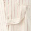 Salopette à bretelles Pinstripe Service pour femme Salopette à bretelles Pinstripe Service pour femme