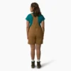 Salopette courte pour femme, coupe ample, 18 cm