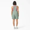 Salopette courte pour femme, coupe ample, 18 cm