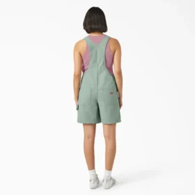 Salopette courte pour femme, coupe ample, 18 cm Salopette courte pour femme, coupe ample, 18 cm