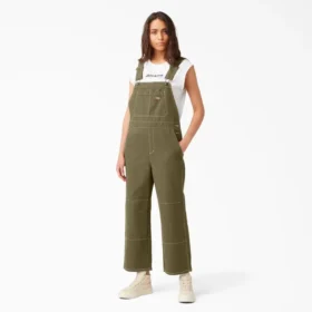 Salopette de menuisier courte pour femme