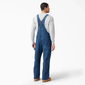 Salopette indigo délavée