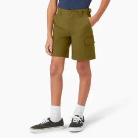 Short cargo ripstop pour enfants, 4-20