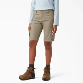 Short cargo ripstop pour femme, 23 cm